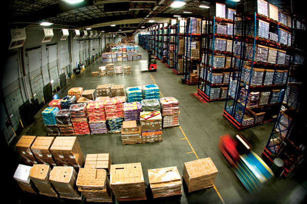 logistics and warehousing center