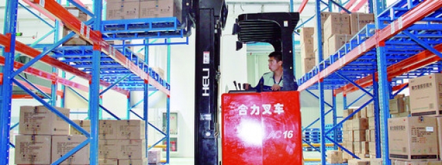 Forklift of Logistics Warehousing