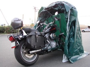 fabric motorcycle garage